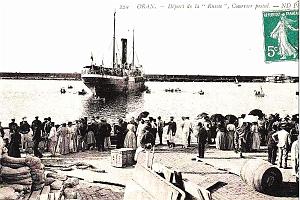 580- Oran - Depart de la Russie